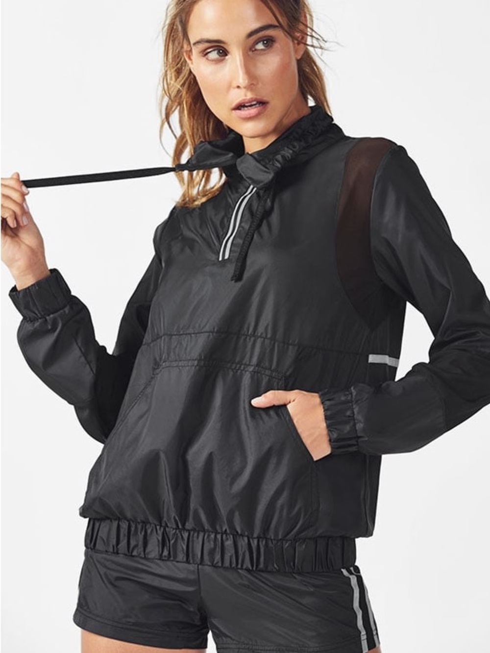 Fabletics Black Ziva Jacket